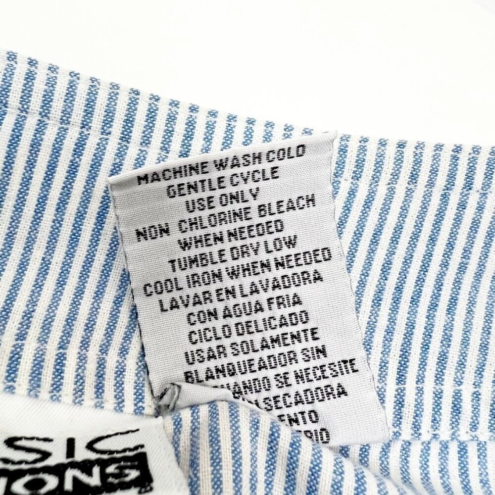 Basic Editions Blouse Women's 3x Embroidered Dais… - image 7